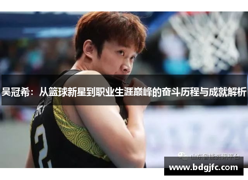 吴冠希：从篮球新星到职业生涯巅峰的奋斗历程与成就解析